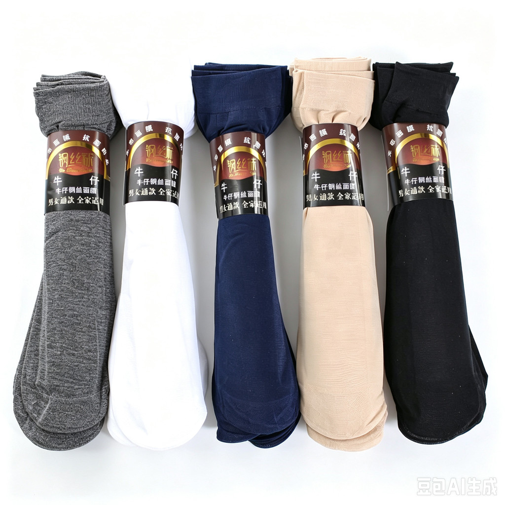 Silk Sock Bamboo - 10 Paar Herren Anti-Silber-Socken, Sommer Jungen