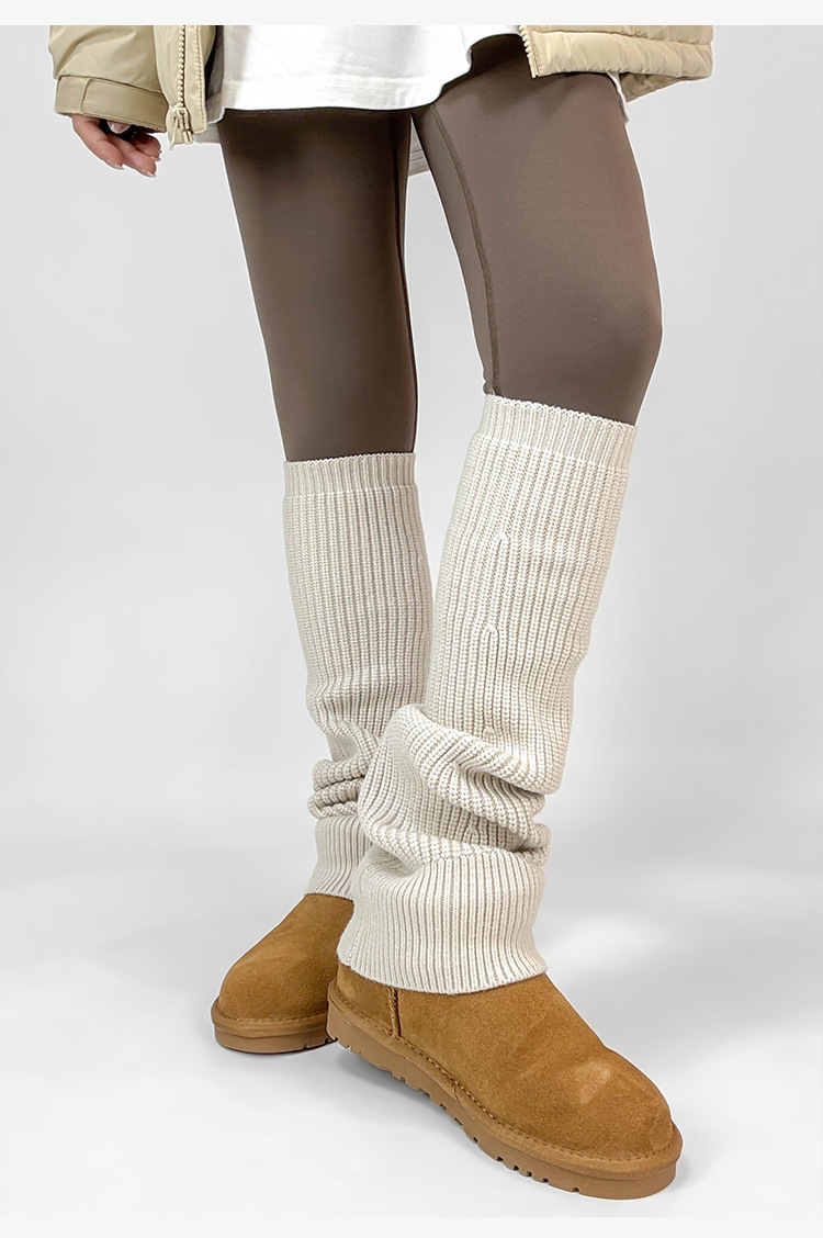 Boot Sock Slouchy - Neue Damen-Beinstulpen, gestrickt, für den Winter,