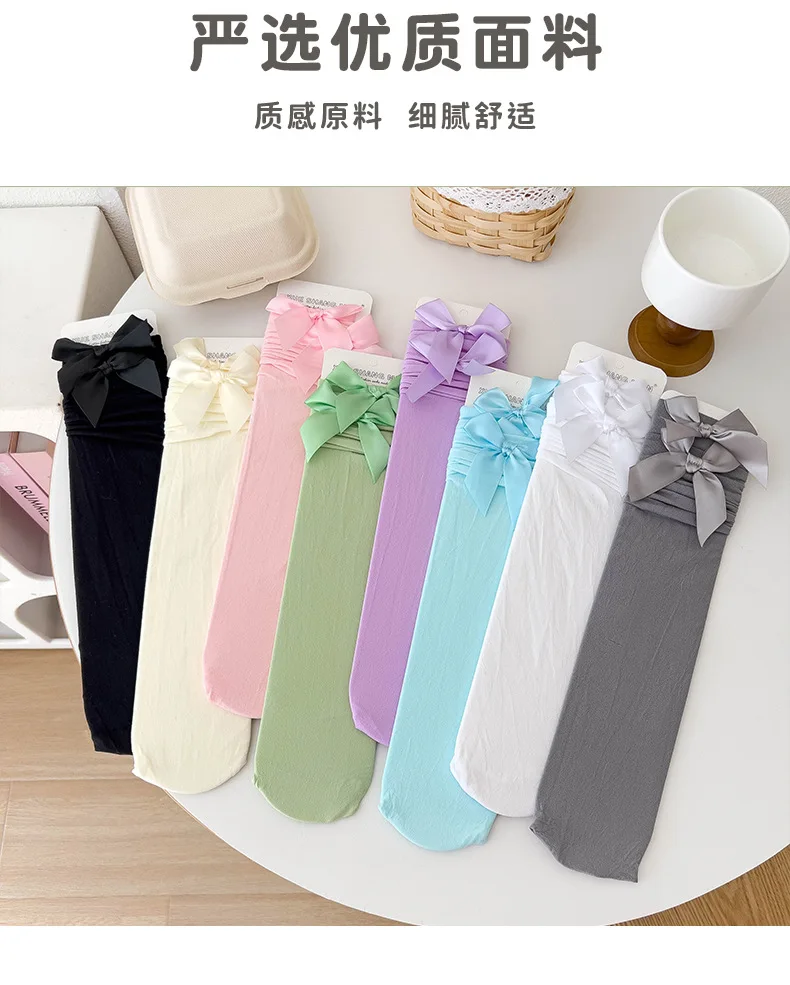 Thigh High Sock Stay Up - Mädchenstrümpfe * Strumpfhosen Damen-Lolita-Socken Oberschenkelhohe Strümpfe