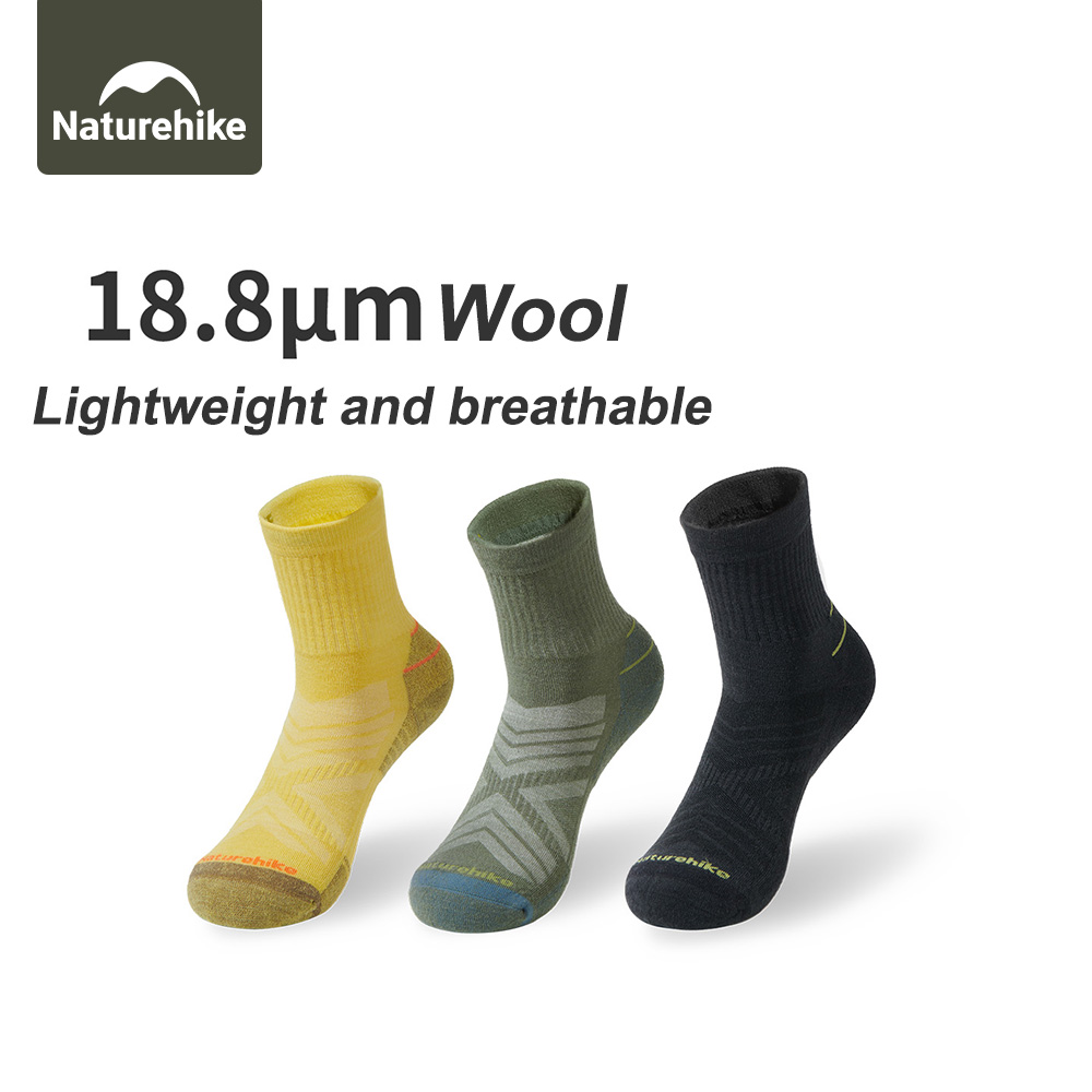 Wool Hiking Sock - Naturehike Sportsocken Herrensocken Laufsocken Damensocken Wolle