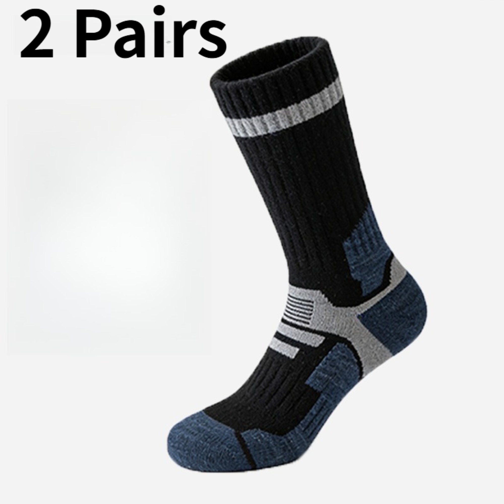 Wool Hiking Sock - 1/2 Paar Herren-Socken aus Merinowolle, für
