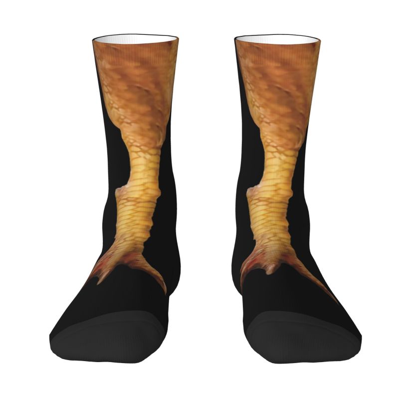 Dress Sock Men - Chicken Paws Feet Herren-Crew-Socken, Unisex, lustige