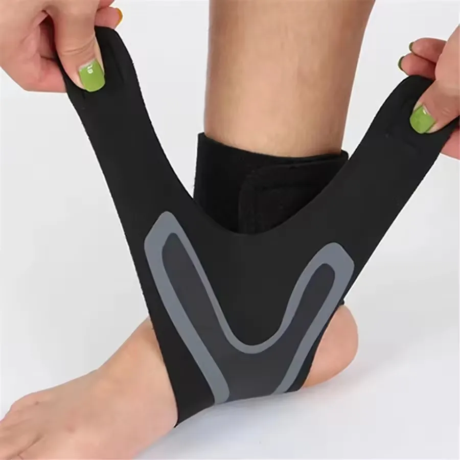 Ankle Brace Sock - Knöchelstütze Kompressionsbandage Atmungsaktive Laufbandage Fußball Radfahren