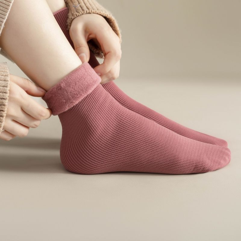 1–4 Paar warme, mit Fleece gef – Boot Sock Slouchy Bewertung und Preis