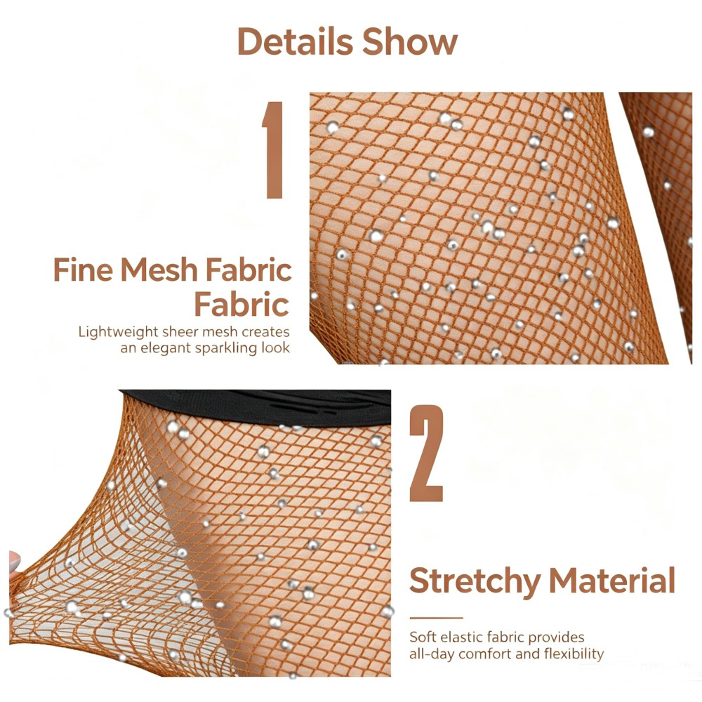 Hochelastische, harte Netz-Tan – Fishnet Stocking Women Bewertung und Preis