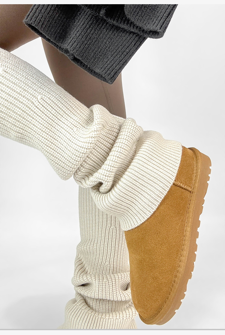Neue Damen-Beinstulpen, gestri – Boot Sock Slouchy Bewertung und Preis