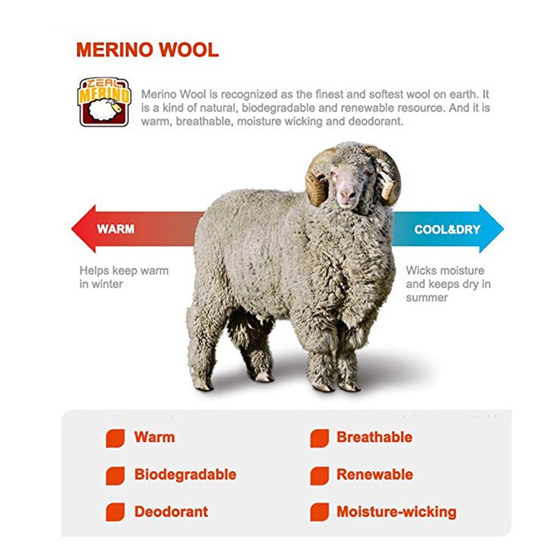 ZEALWOOD Wandern Trekking Herr – Wool Hiking Sock Bewertung und Preis