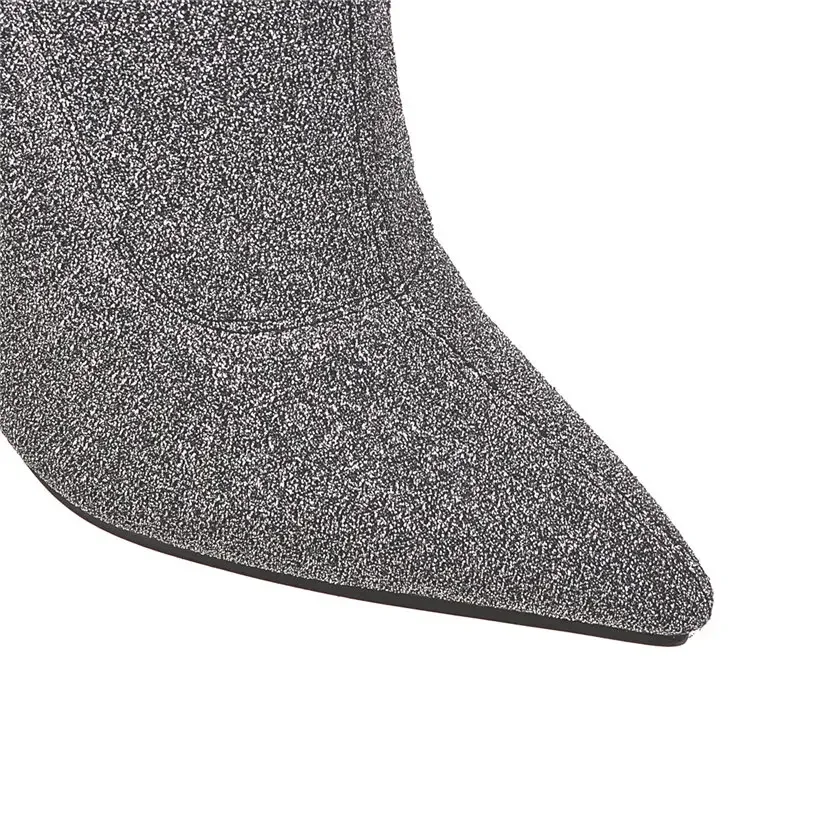 Plus Größe Stretch Leopard Übe – Knee High Sock Women Bewertung und Preis