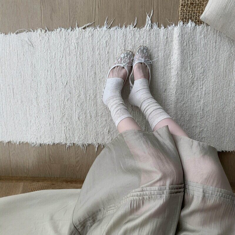 1 Paar transparente Mesh-Leggi – Boot Sock Slouchy Bewertung und Preis