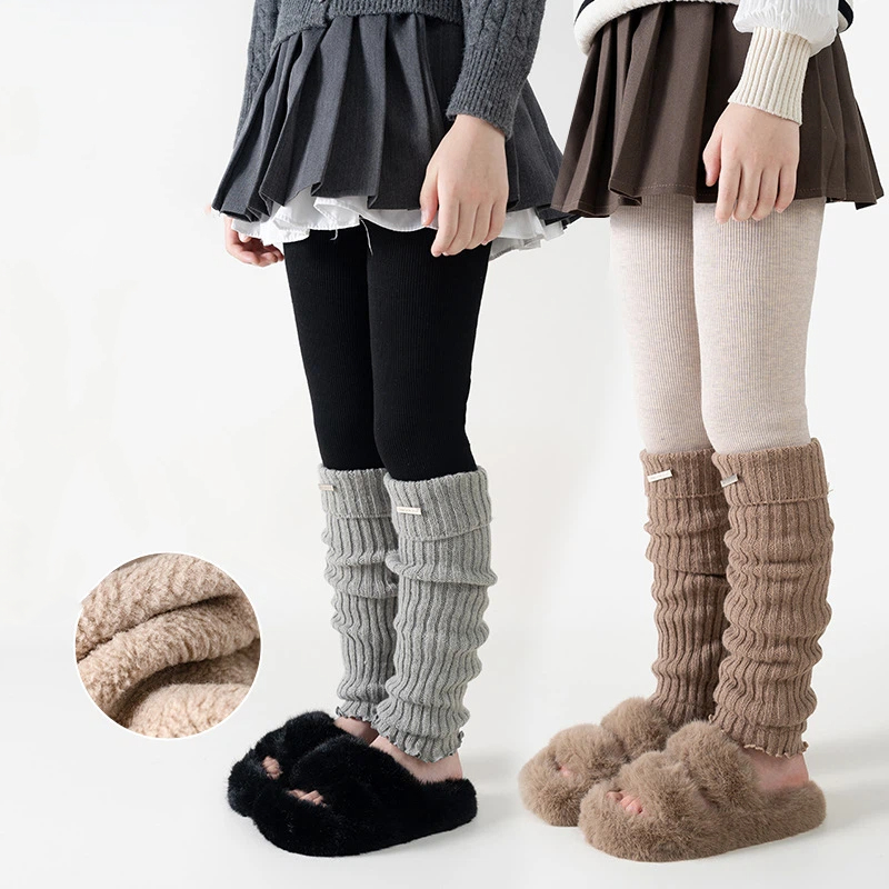 Kinder-Thermo-verdickte Leggin – Boot Sock Slouchy Bewertung und Preis