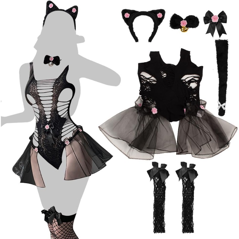 Frauen Sexy Dessous Cosplay Ka – Fishnet Stocking Women Bewertung und Preis