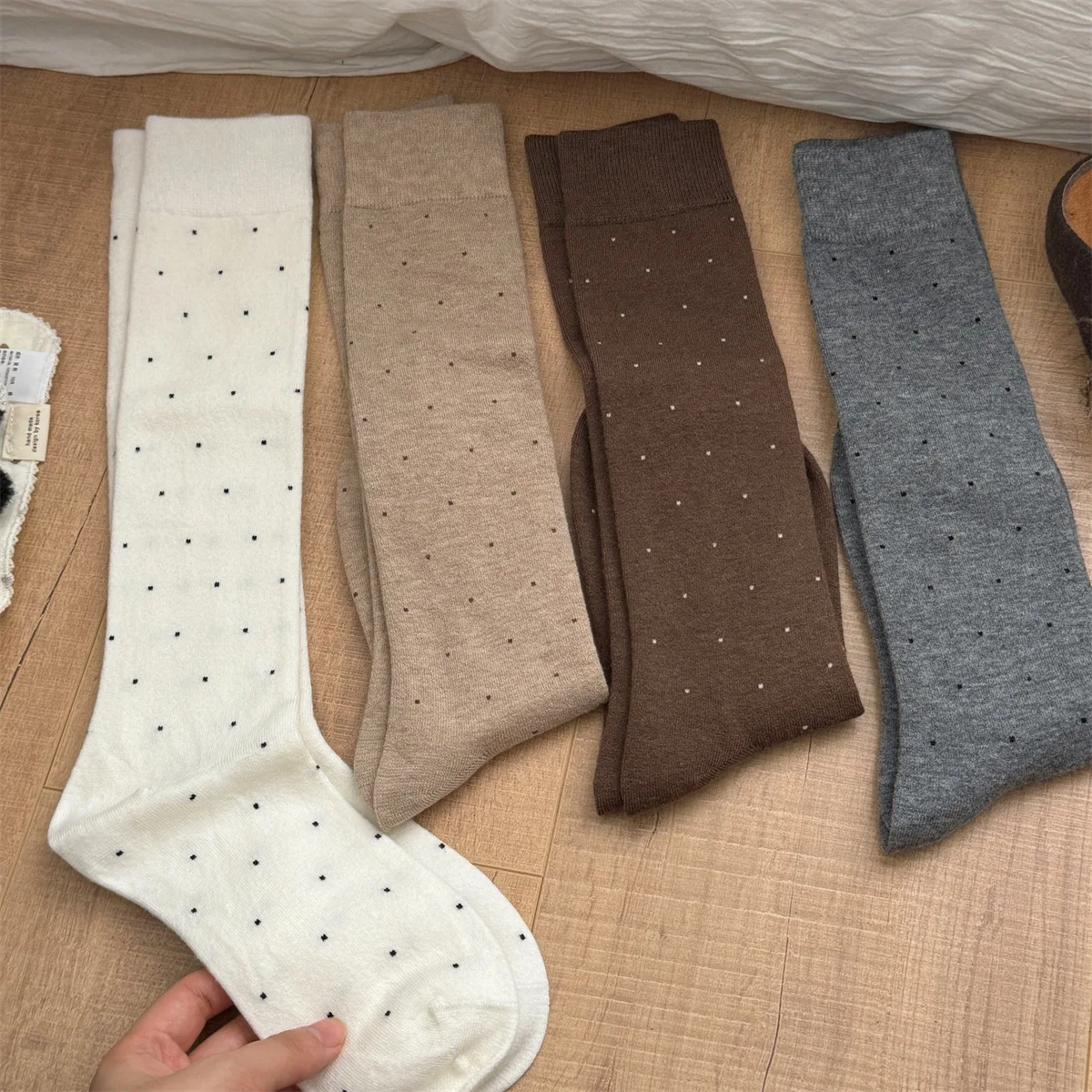 SP&CITY Winter Süße Polka Dot  – Silk Sock Bamboo Bewertung und Preis