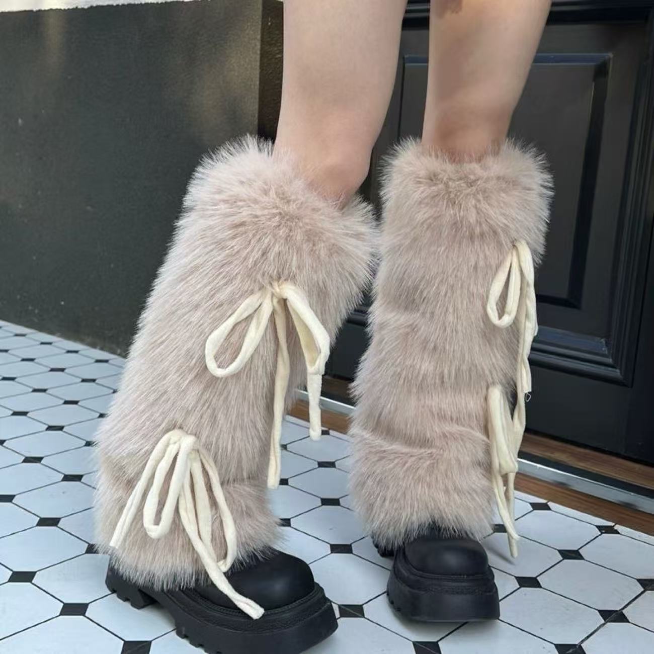 Beinwärmer aus Kunstfell für D – Boot Sock Slouchy Bewertung und Preis