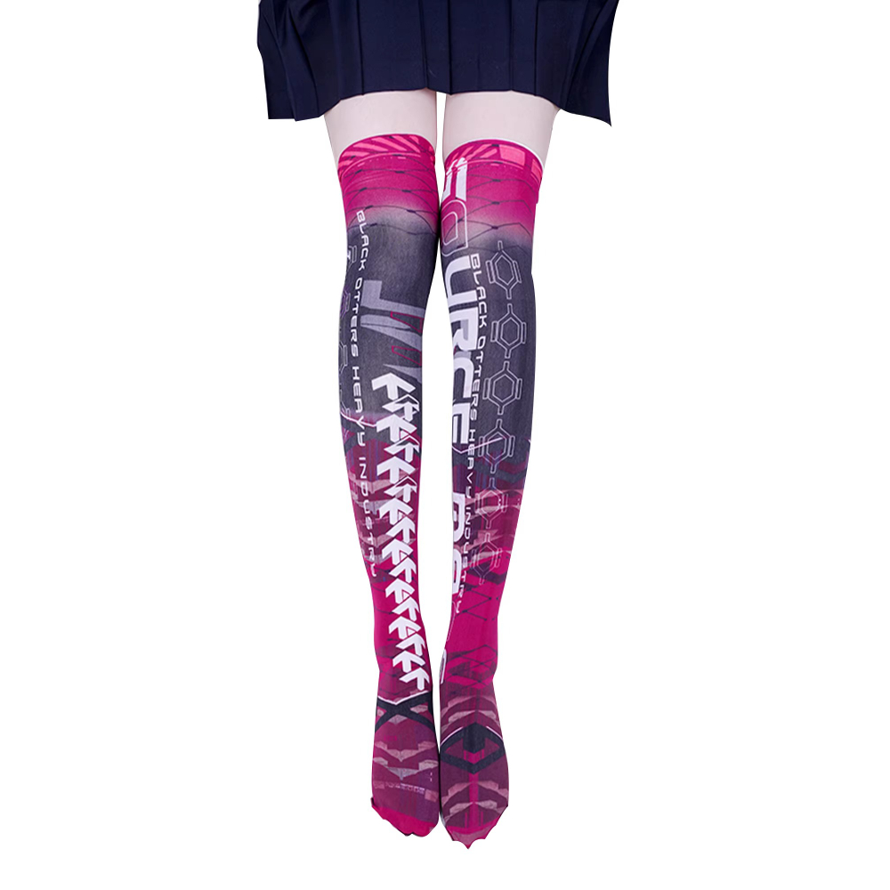Anime Game Roboter AI Mech Str – Knee High Sock Women Bewertung und Preis