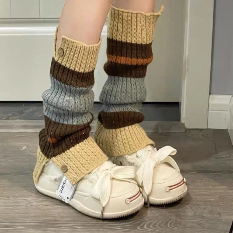 Neu ​ Y2K Gestrickte Beinwärme – Boot Sock Slouchy Bewertung und Preis