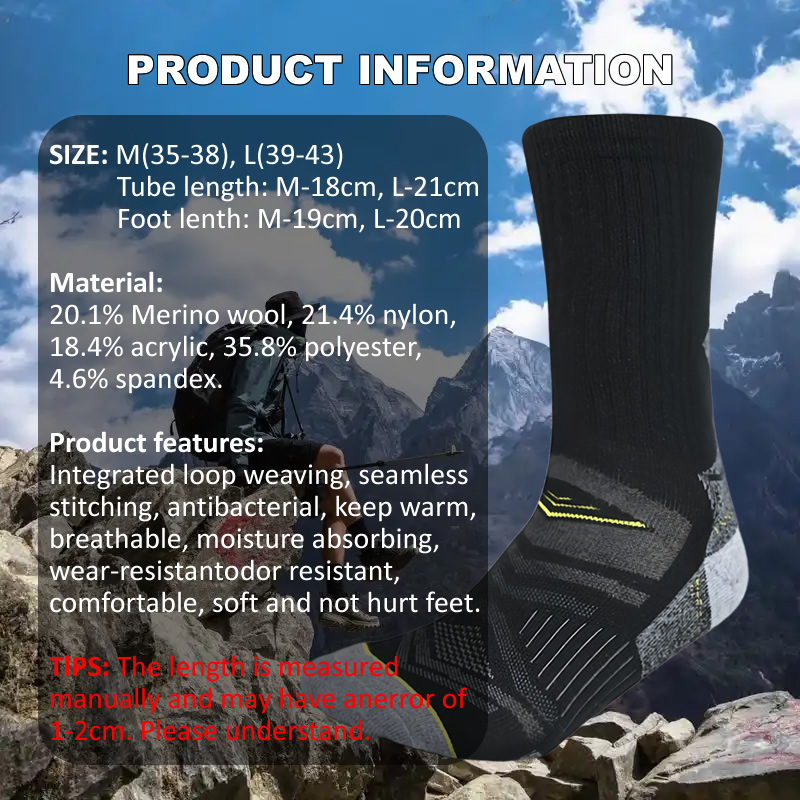 Outdoor-Wandersocken aus Merin – Wool Hiking Sock Bewertung und Preis